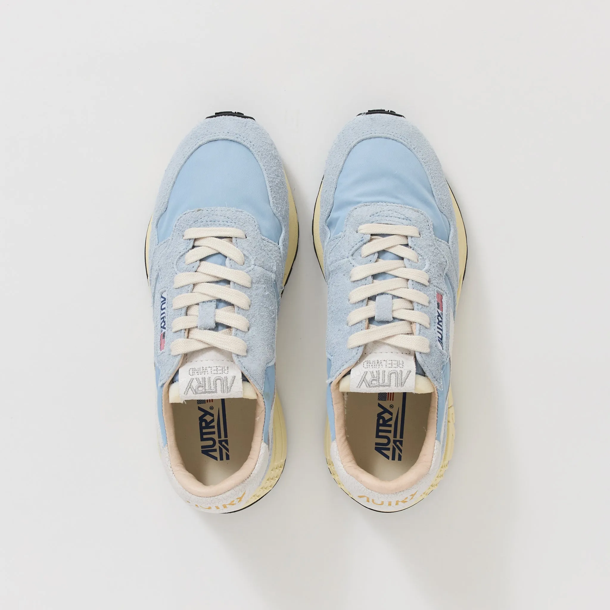 Reelwind Low Crack White/Ice Blue