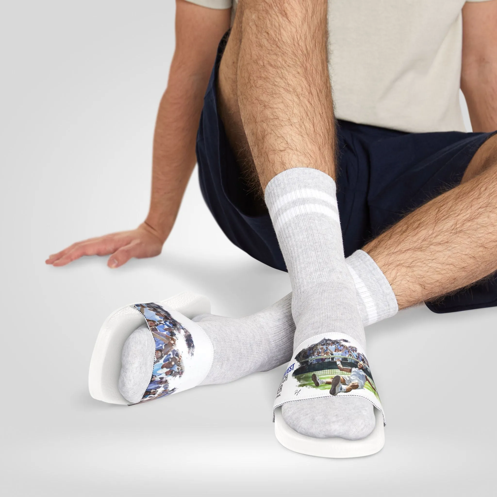 Removable-Strap Sandals - Inspired by "The Greatest Match Ever" Iconic Scene