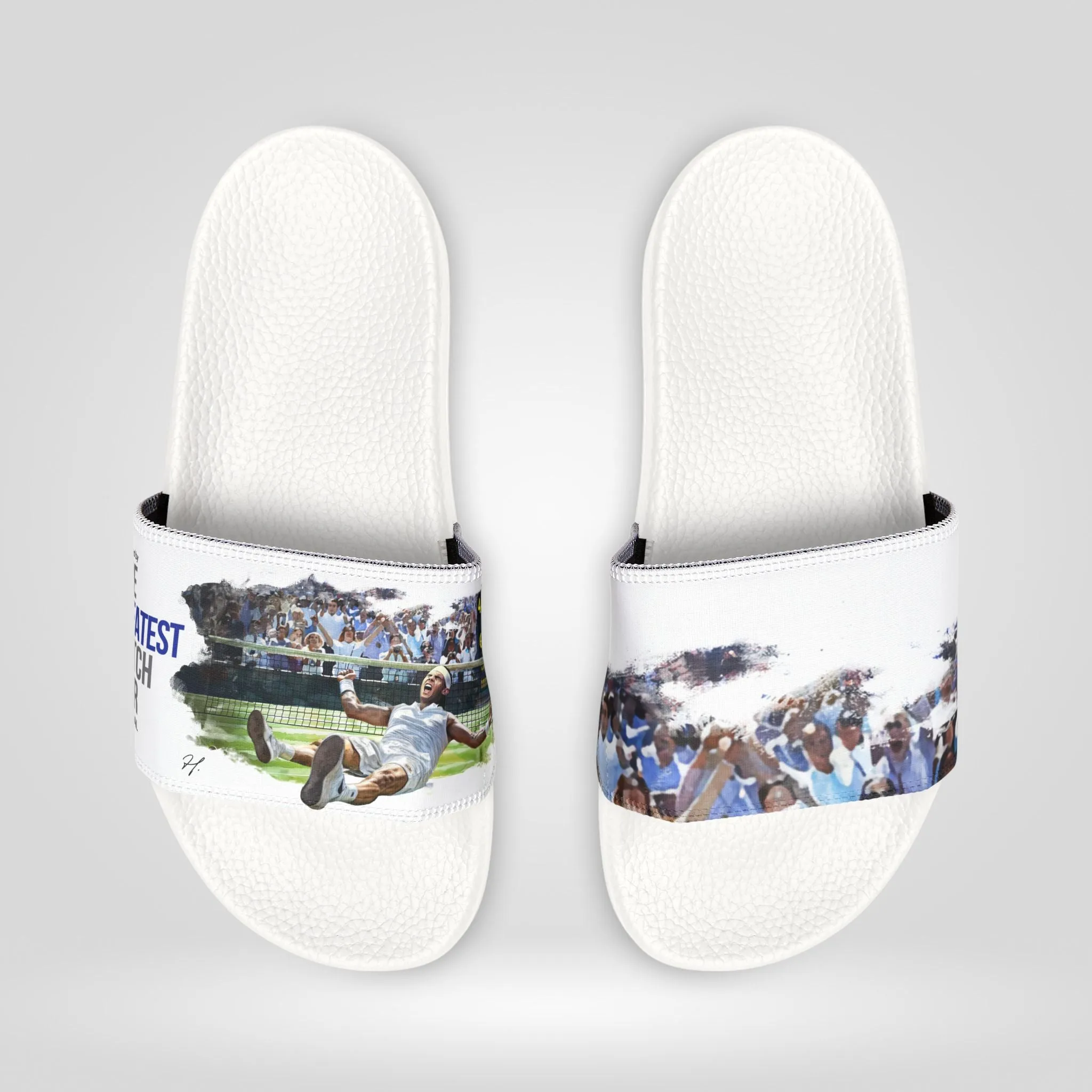 Removable-Strap Sandals - Inspired by "The Greatest Match Ever" Iconic Scene
