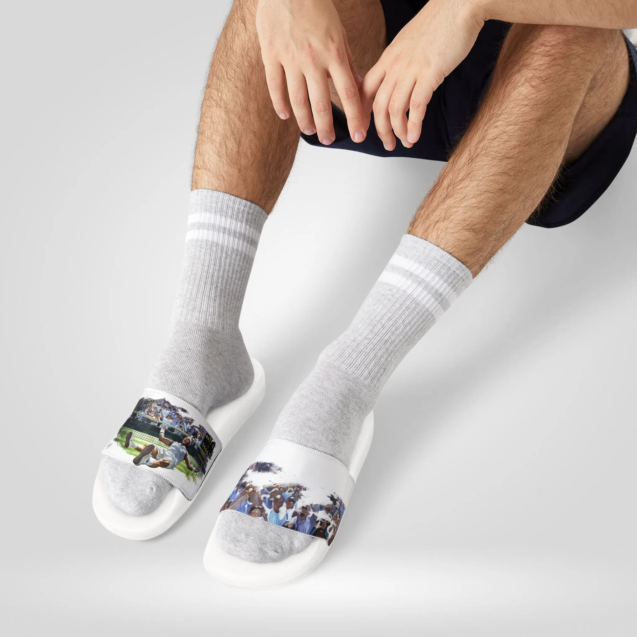 Removable-Strap Sandals - Inspired by "The Greatest Match Ever" Iconic Scene