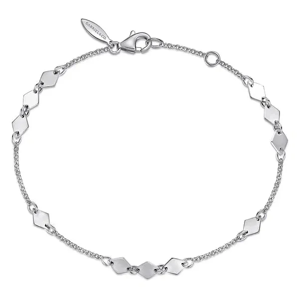Rhombus Chain Link Bracelet