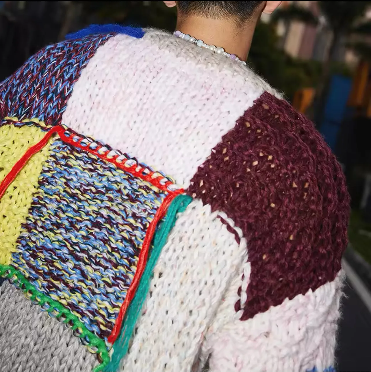 Richiee's Soft Chunky Cable Knit Wool Sweater - OVERSIZED FIT