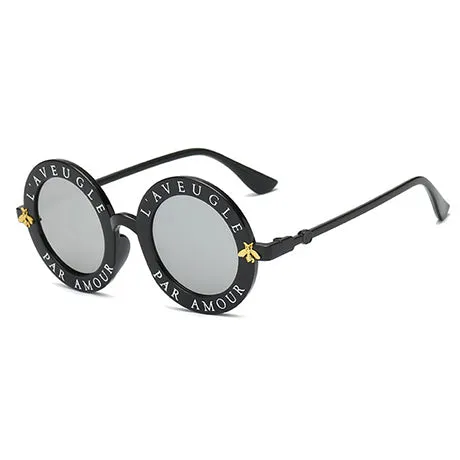 RILIXES Newest Retro Round Sunglasses Women Brand Designer Vintage Gradient Shades Sun Glasses UV400 Oculos Feminino Lentes