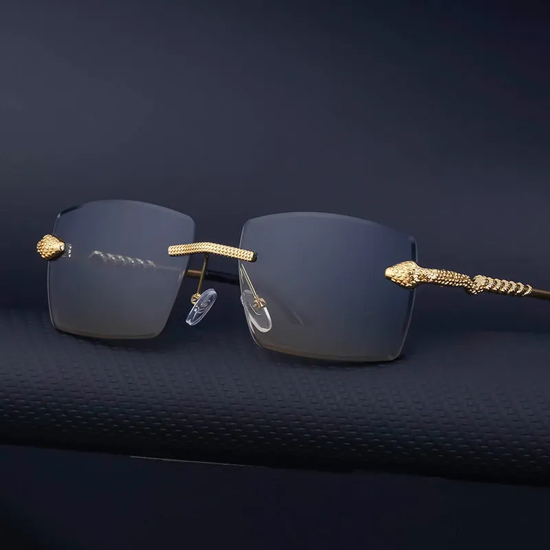 Rimless Sunglasses For Men