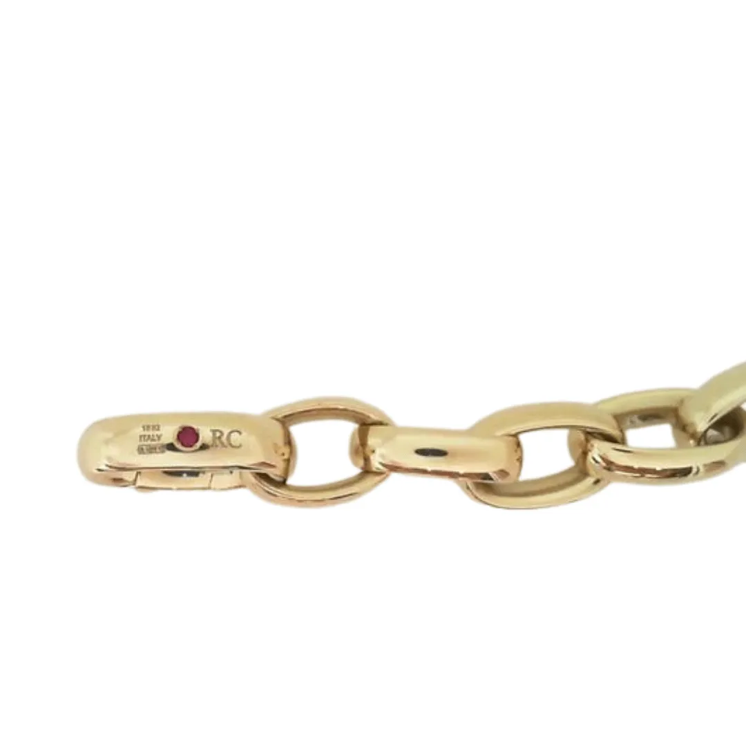 Roberto Coin 18K Yellow Gold Classic Oval Link Bracelet