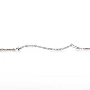 Rose Gold Diamond Bracelet