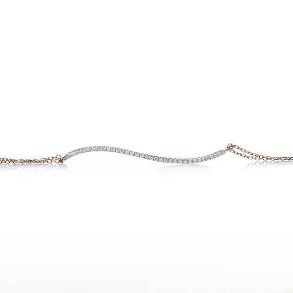 Rose Gold Diamond Bracelet