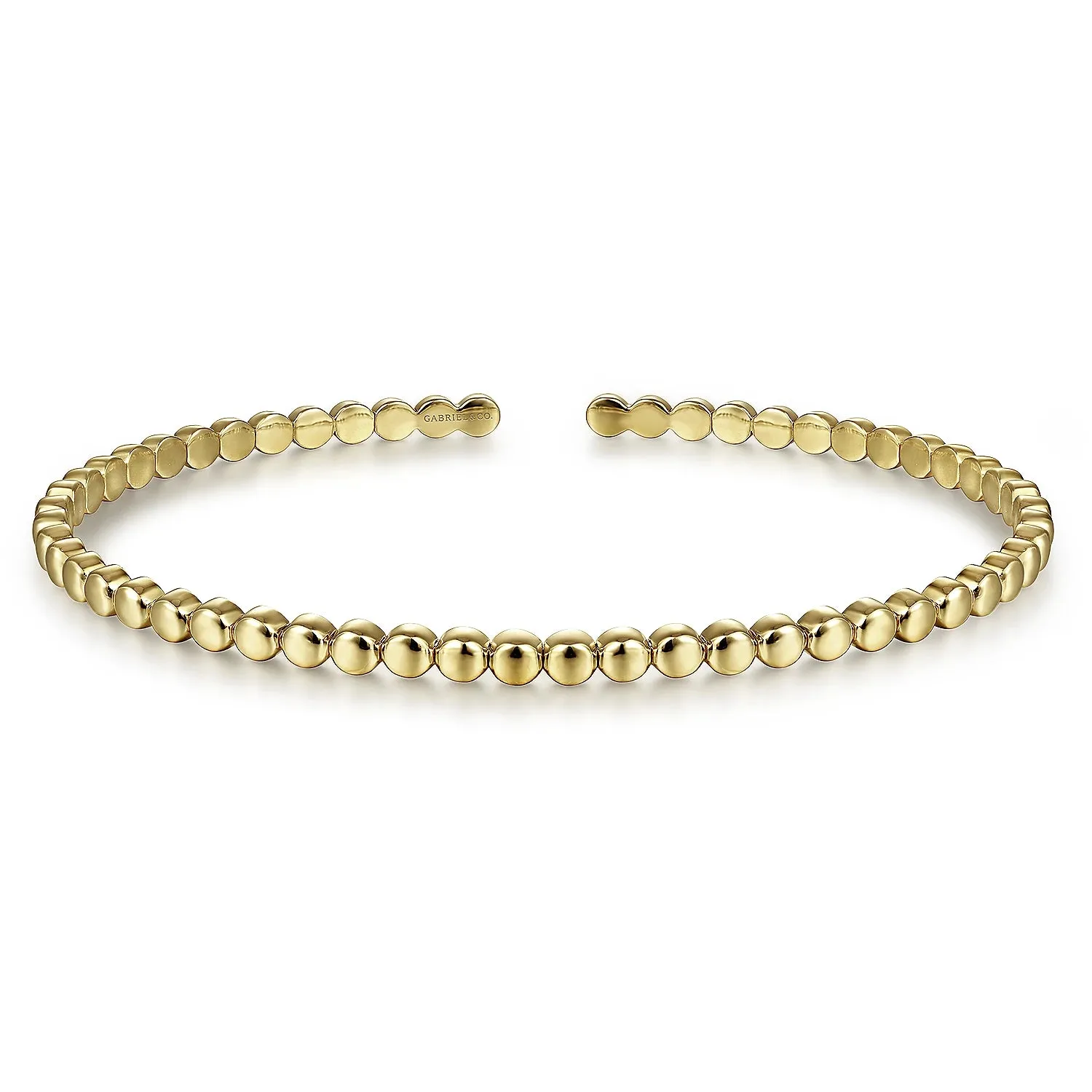 Round Beaded Cuff Bracelet