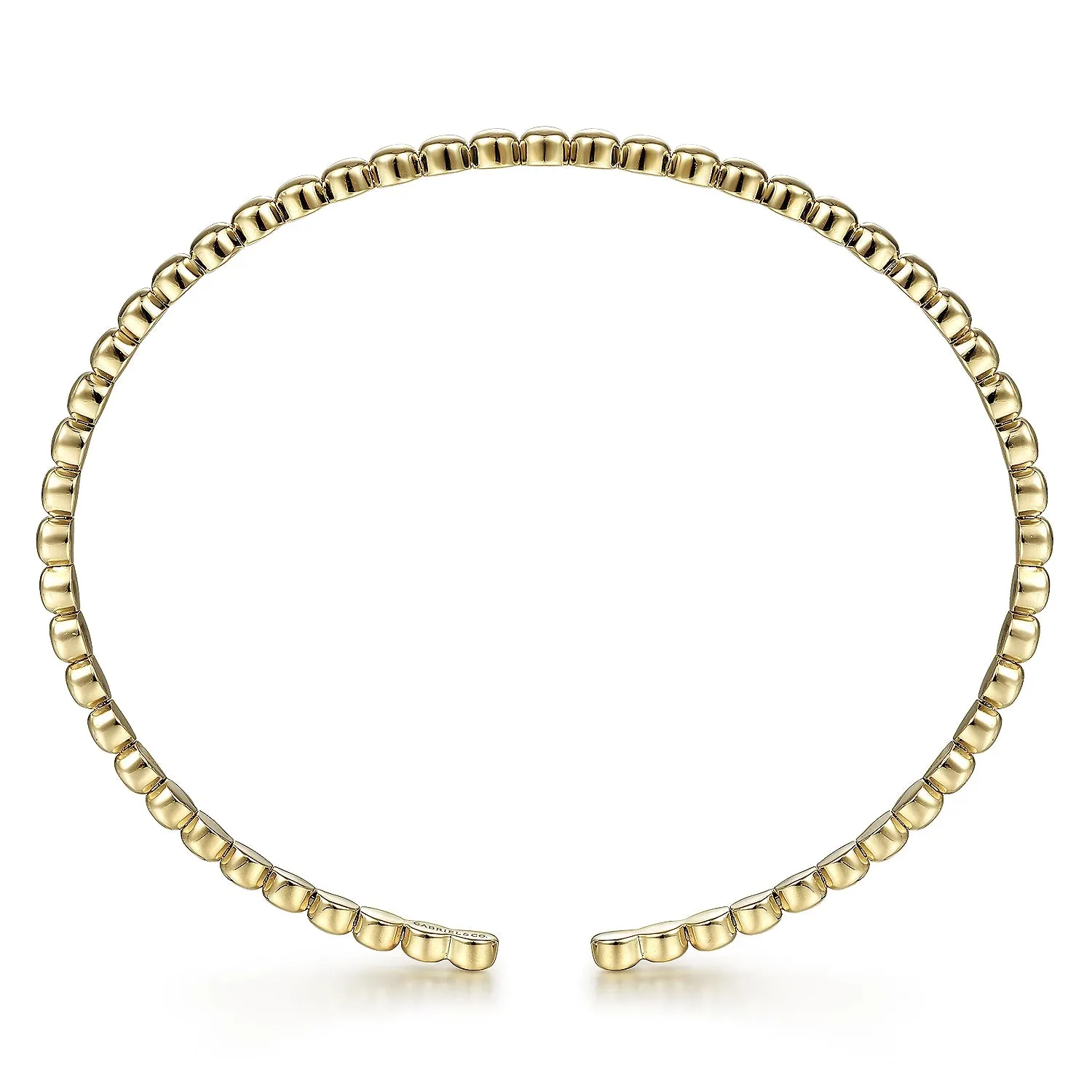 Round Beaded Cuff Bracelet