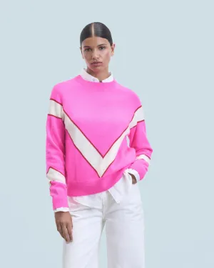 Round Neck Sweater (H24 / WOMEN / Utopic Pink)