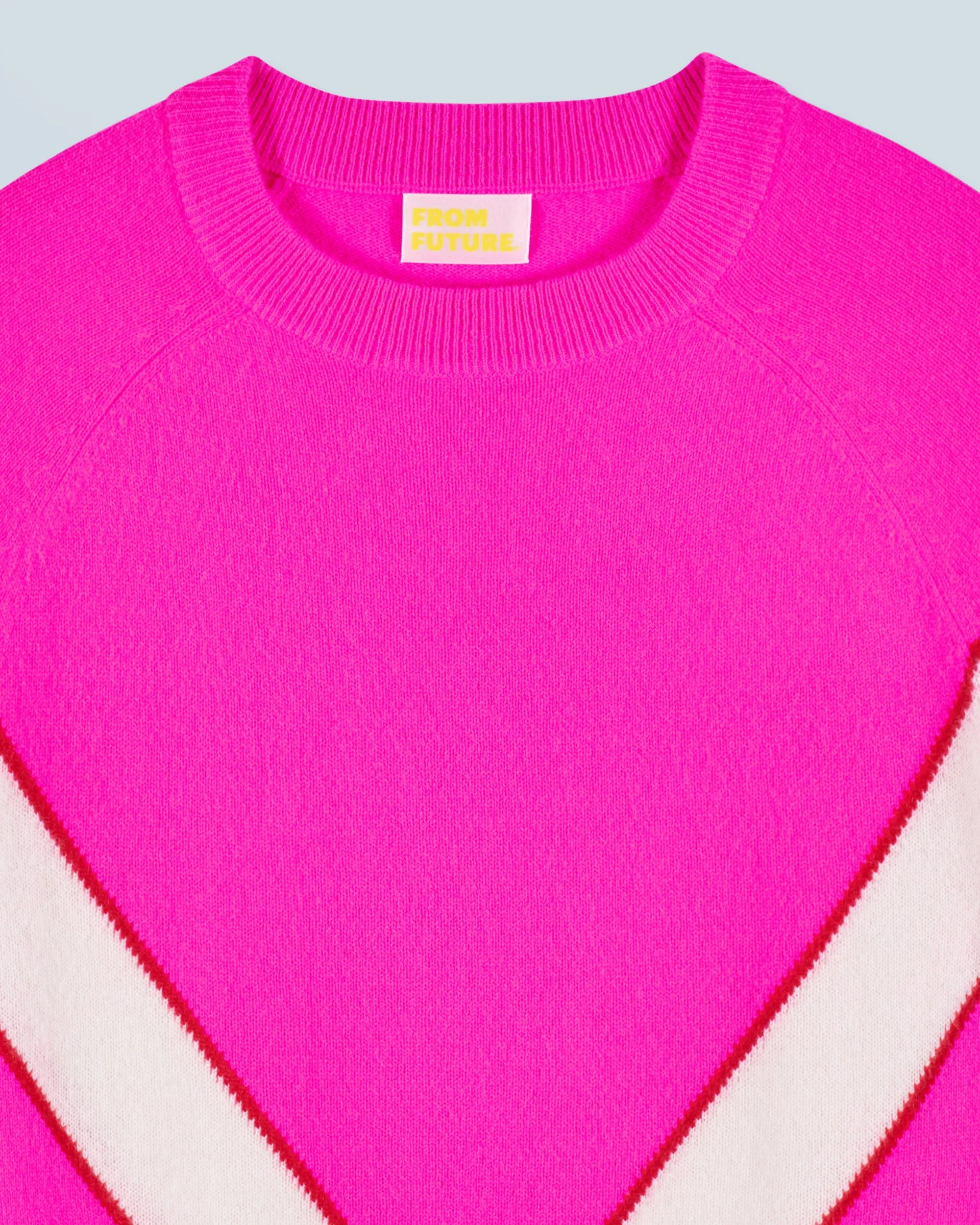 Round Neck Sweater (H24 / WOMEN / Utopic Pink)