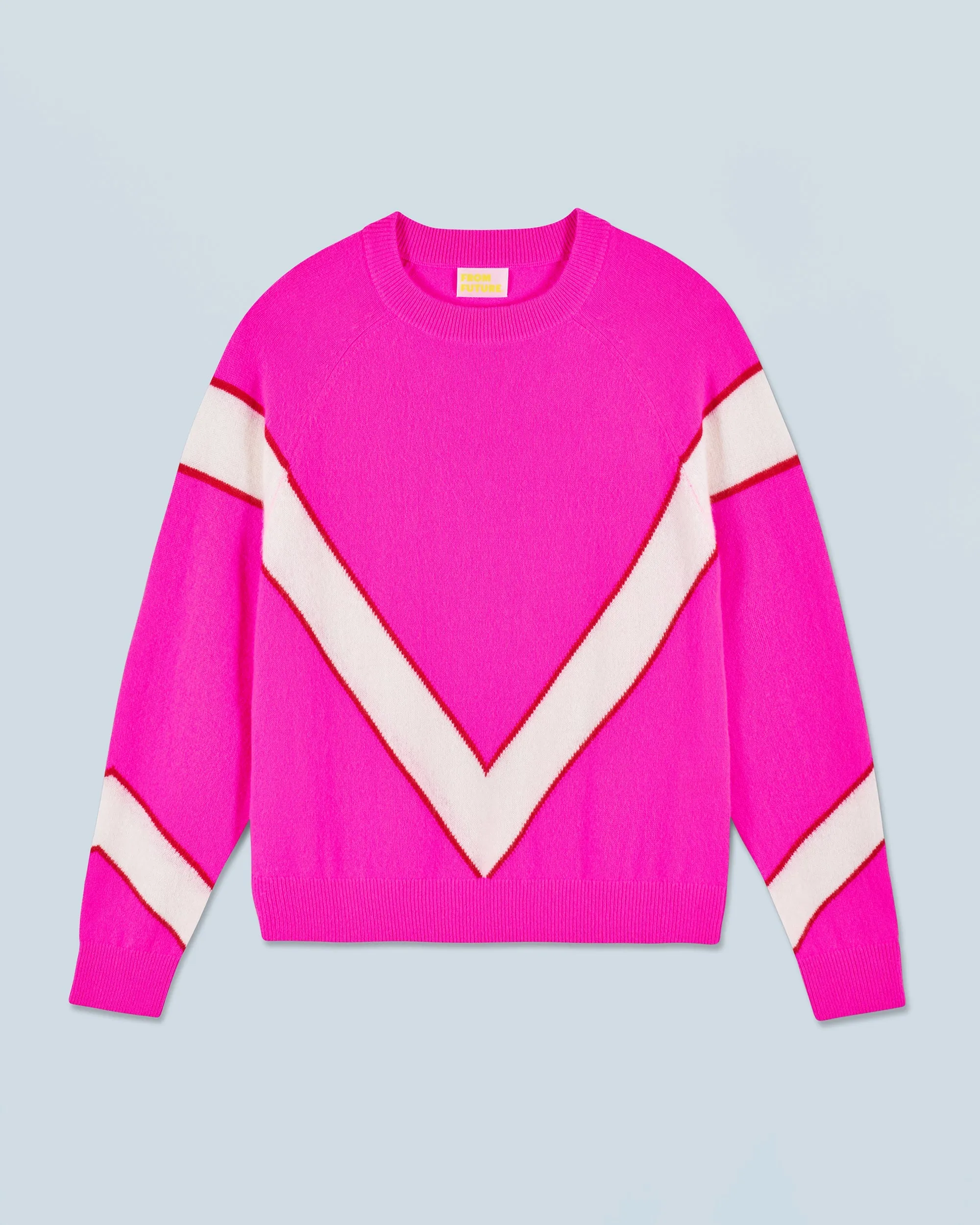 Round Neck Sweater (H24 / WOMEN / Utopic Pink)