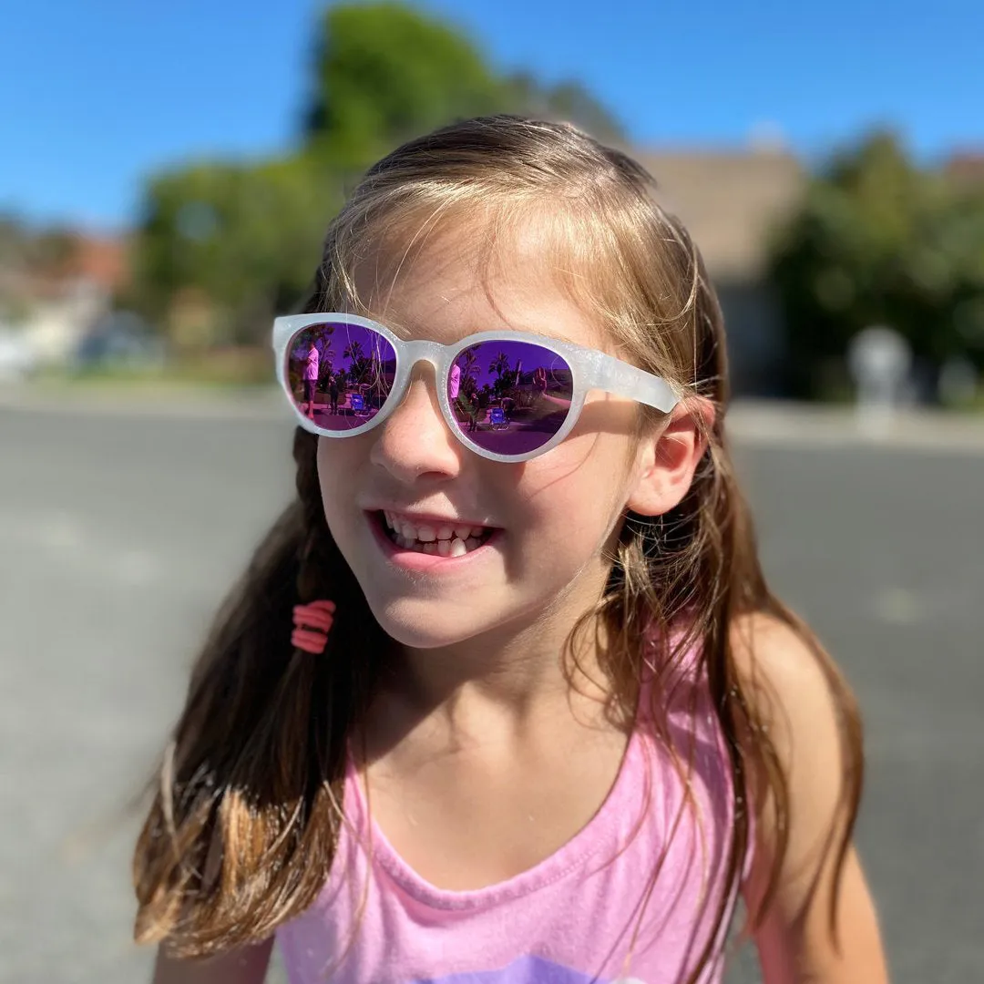 Round Replacement Lens Set | Mirrored Purple