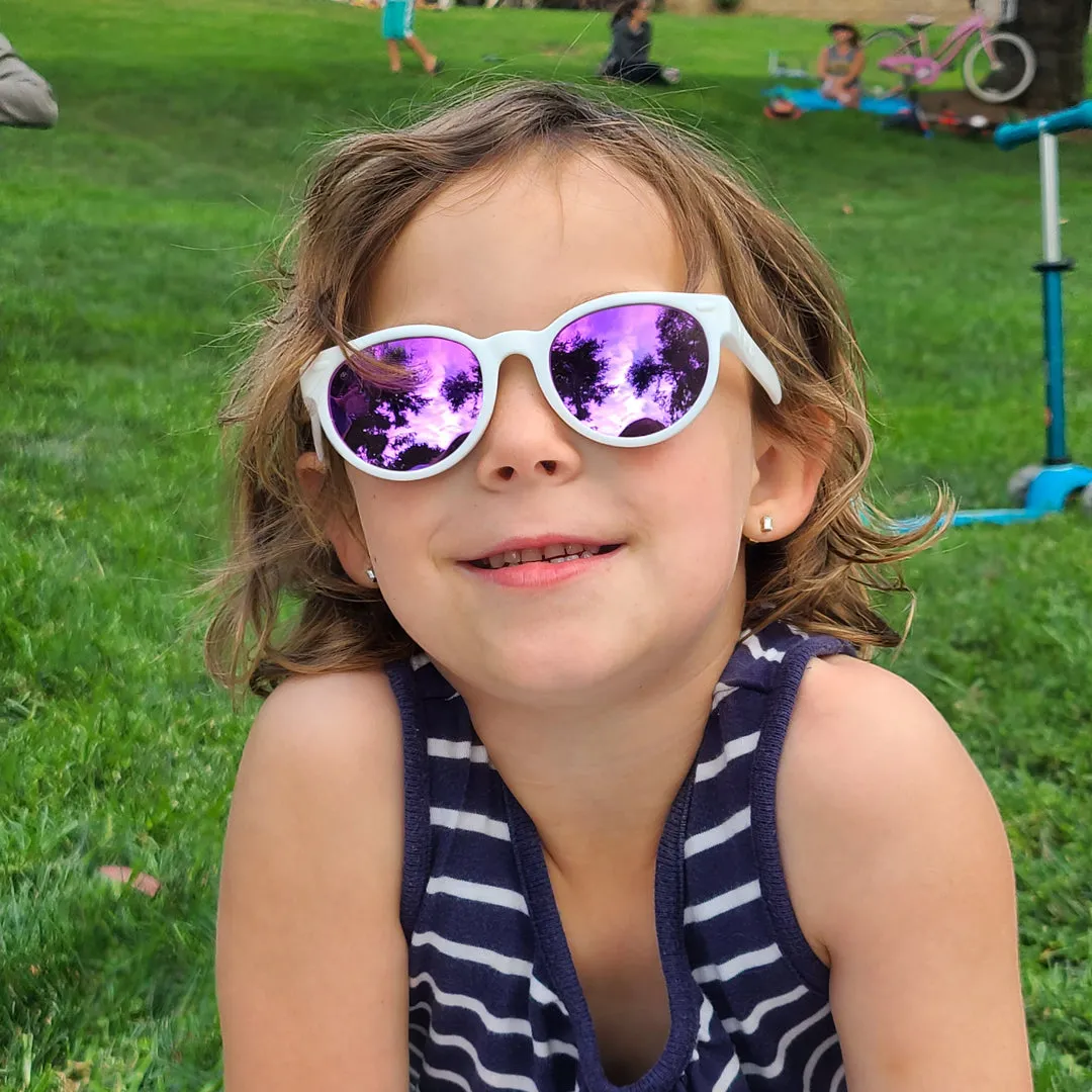 Round Replacement Lens Set | Mirrored Purple