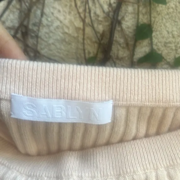 Sablyn 100% Cashmere Off The Shoulder Sweater