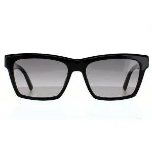 Saint Laurent Sunglasses SL M104 001 Shiny Black Grey Gradient
