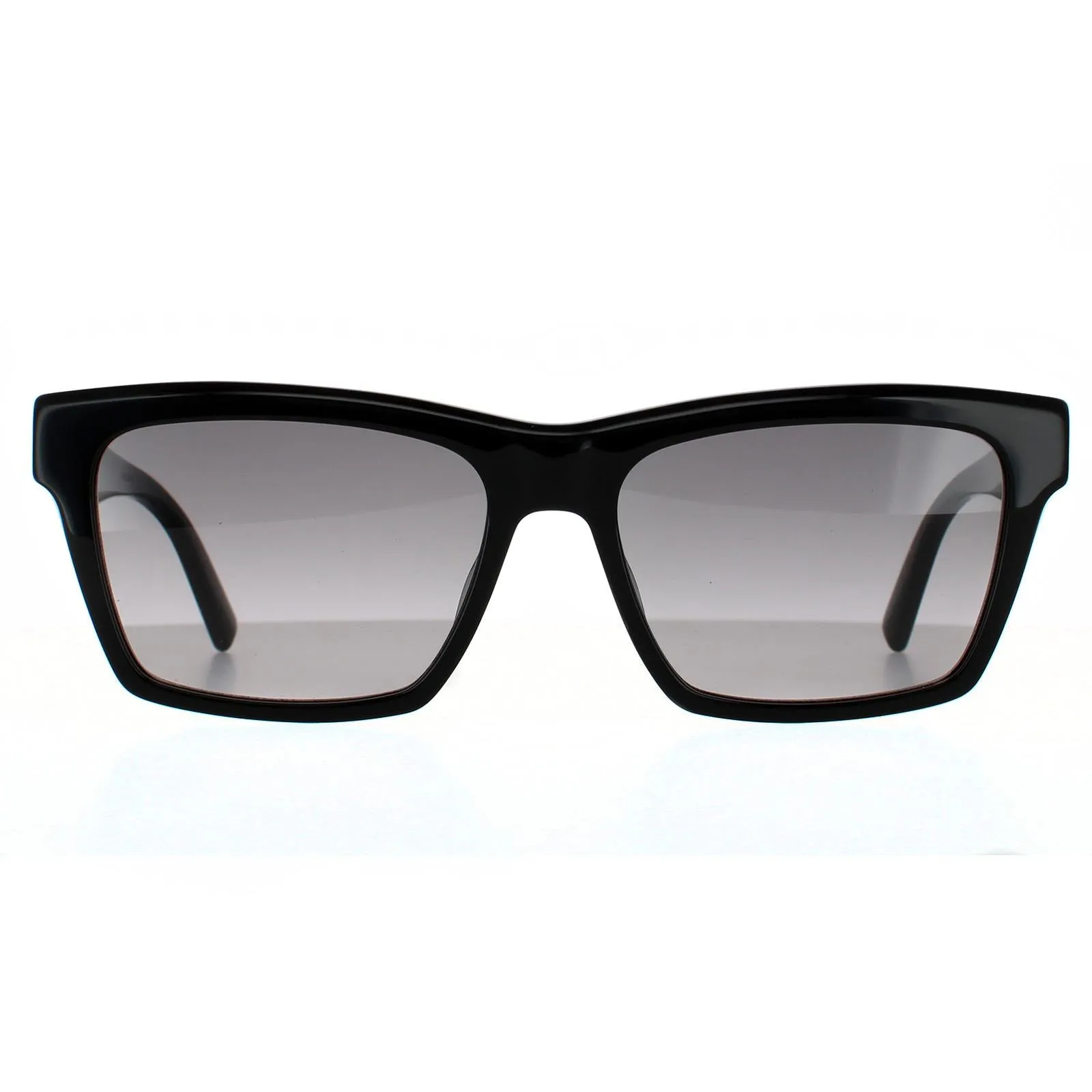 Saint Laurent Sunglasses SL M104 001 Shiny Black Grey Gradient