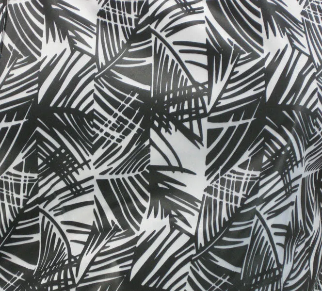Salon Stylist Vest Black White Bamboo