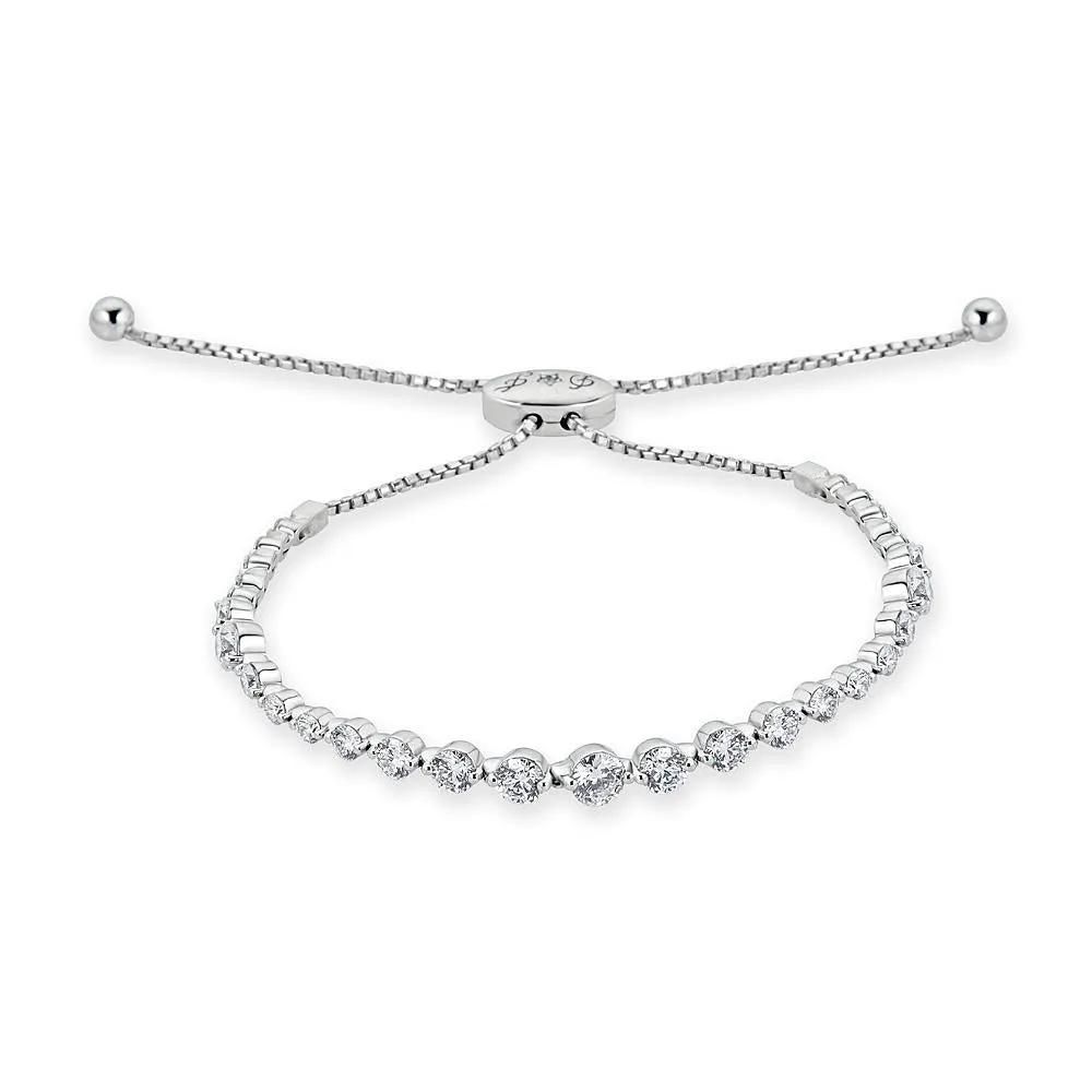 Shared Prong Adjustable Bracelet