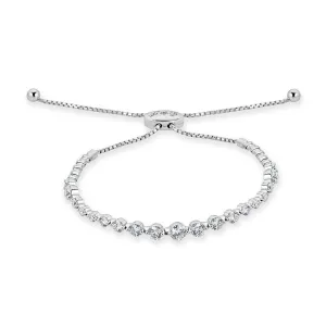 Shared Prong Adjustable Bracelet
