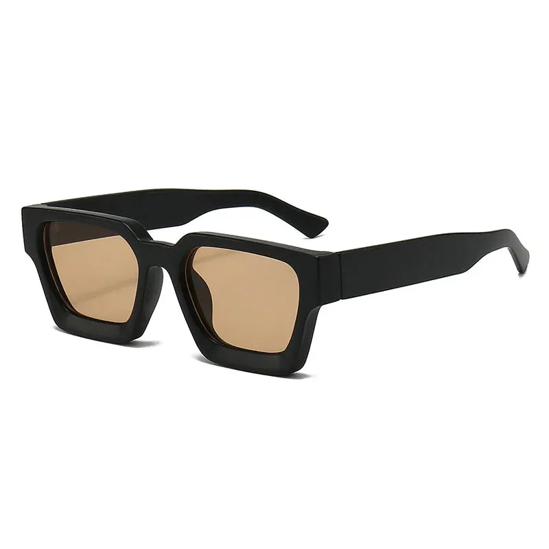 SHAUNA Popular Square Sunglasses for Men and Women