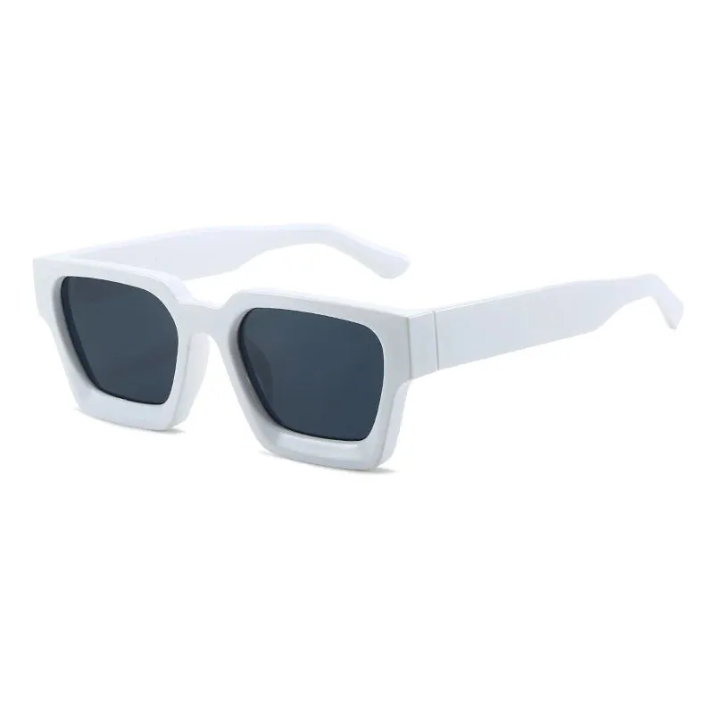 SHAUNA Popular Square Sunglasses for Men and Women