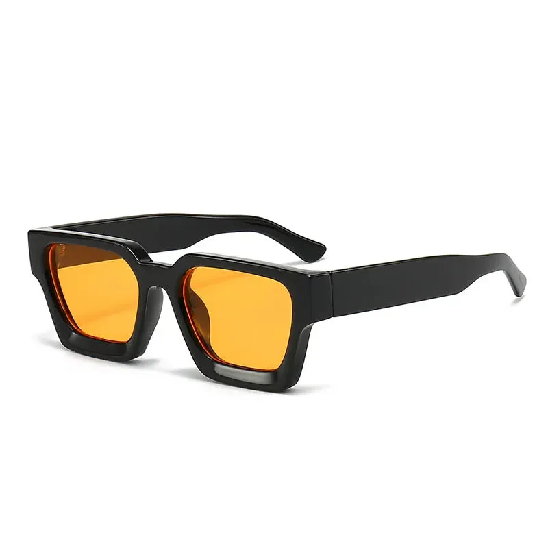 SHAUNA Popular Square Sunglasses for Men and Women