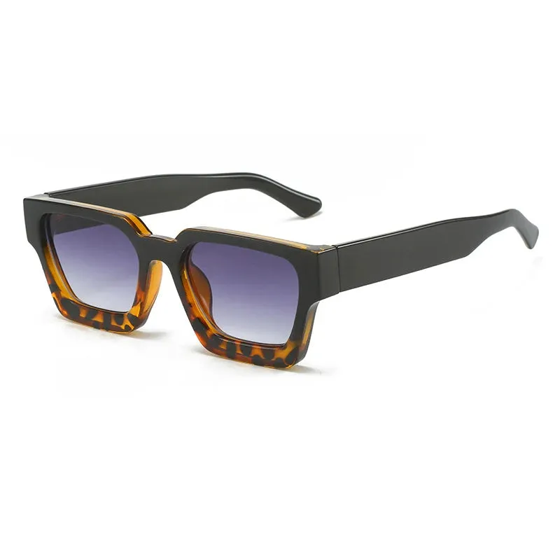 SHAUNA Popular Square Sunglasses for Men and Women
