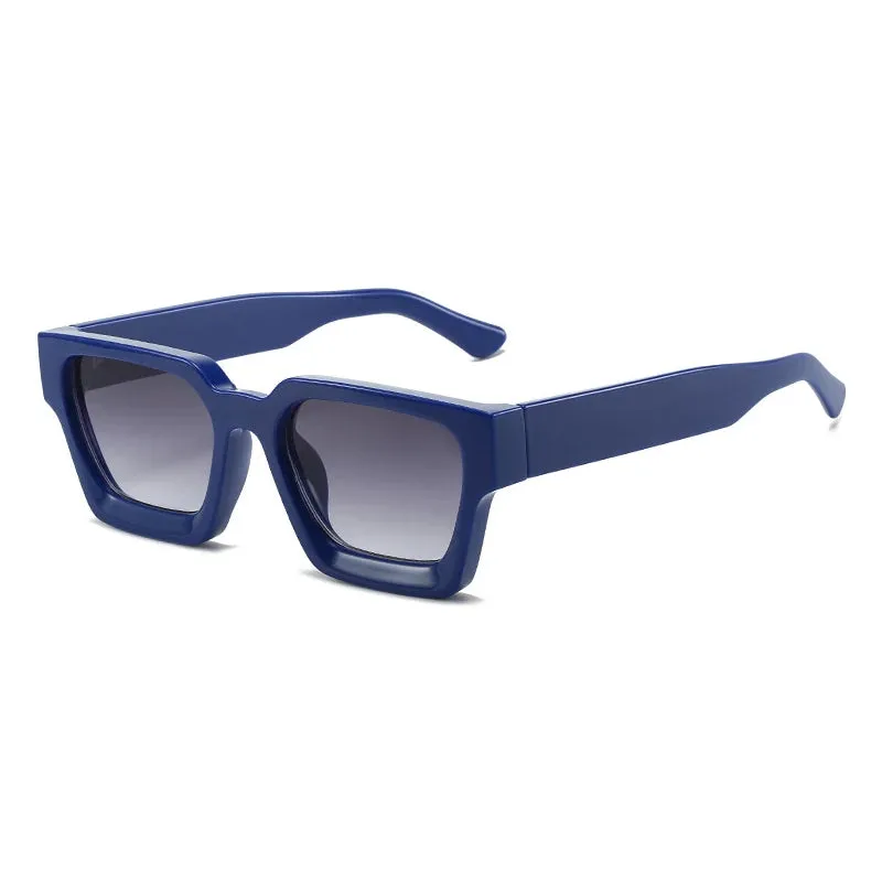 SHAUNA Popular Square Sunglasses for Men and Women