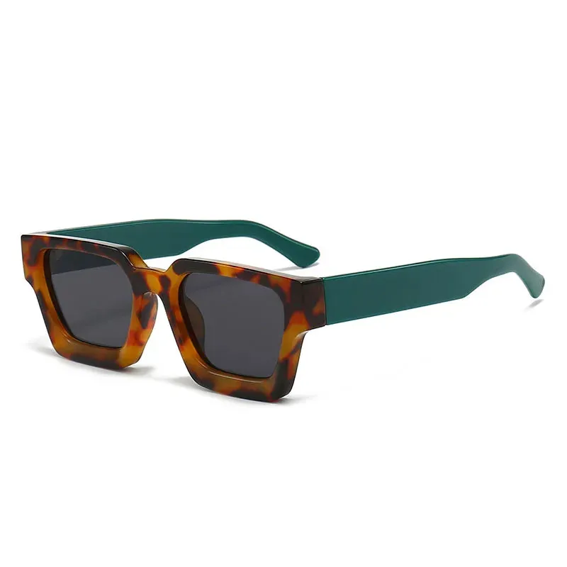 SHAUNA Popular Square Sunglasses for Men and Women