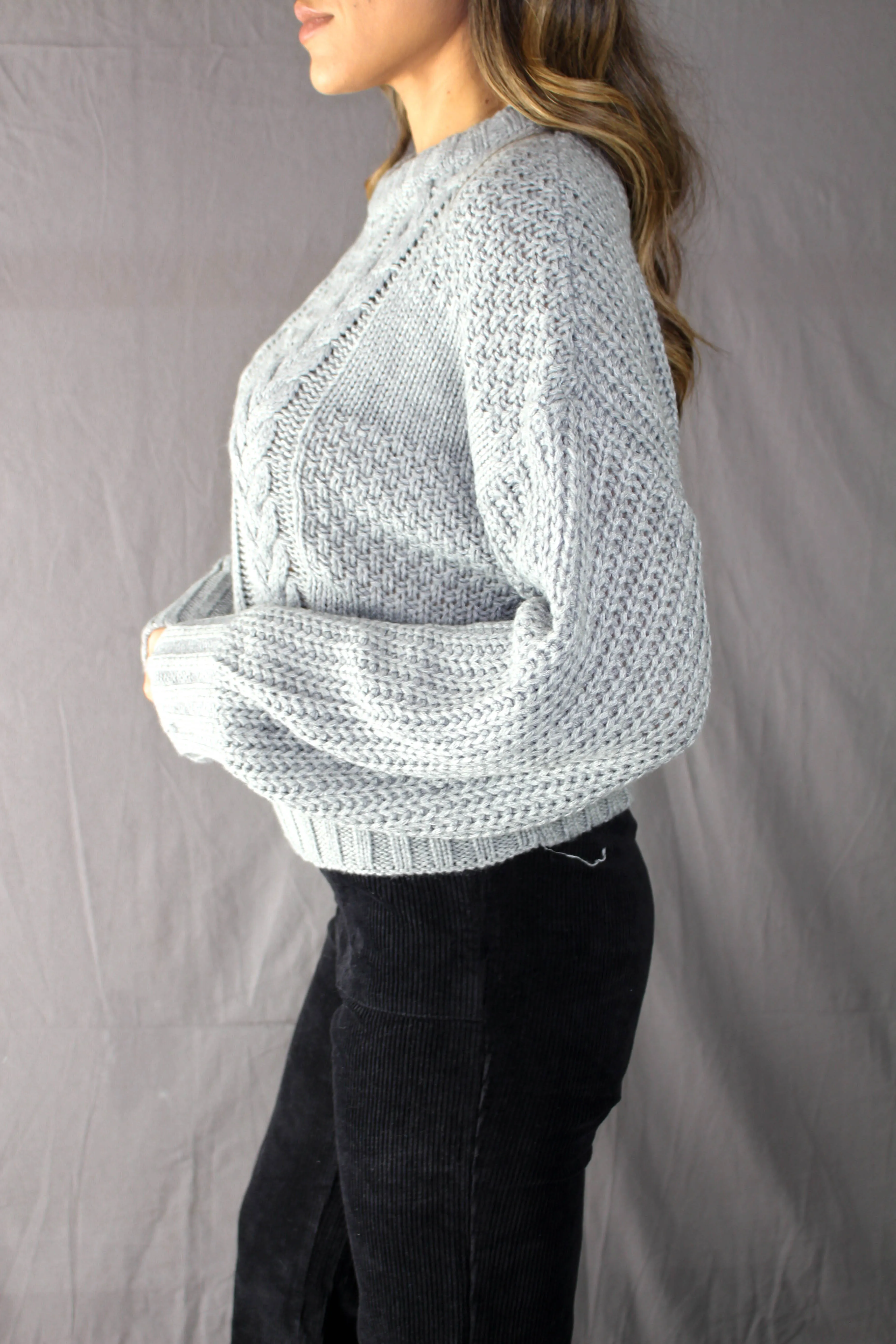 Shawme Cable Knit Sweater