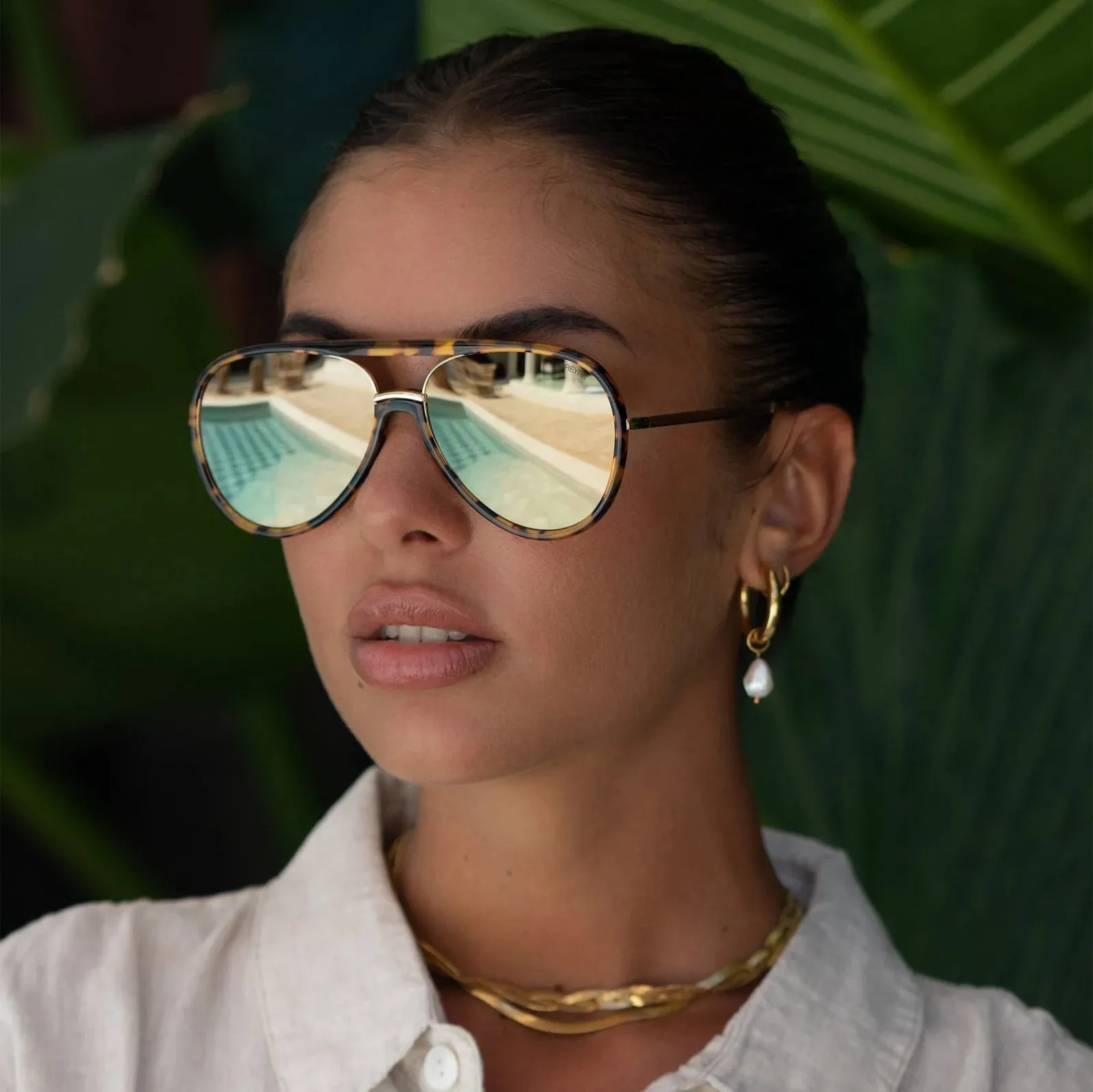 Shay in Gold Tortoise