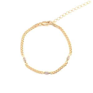 Shiloh Curb Station Bracelet