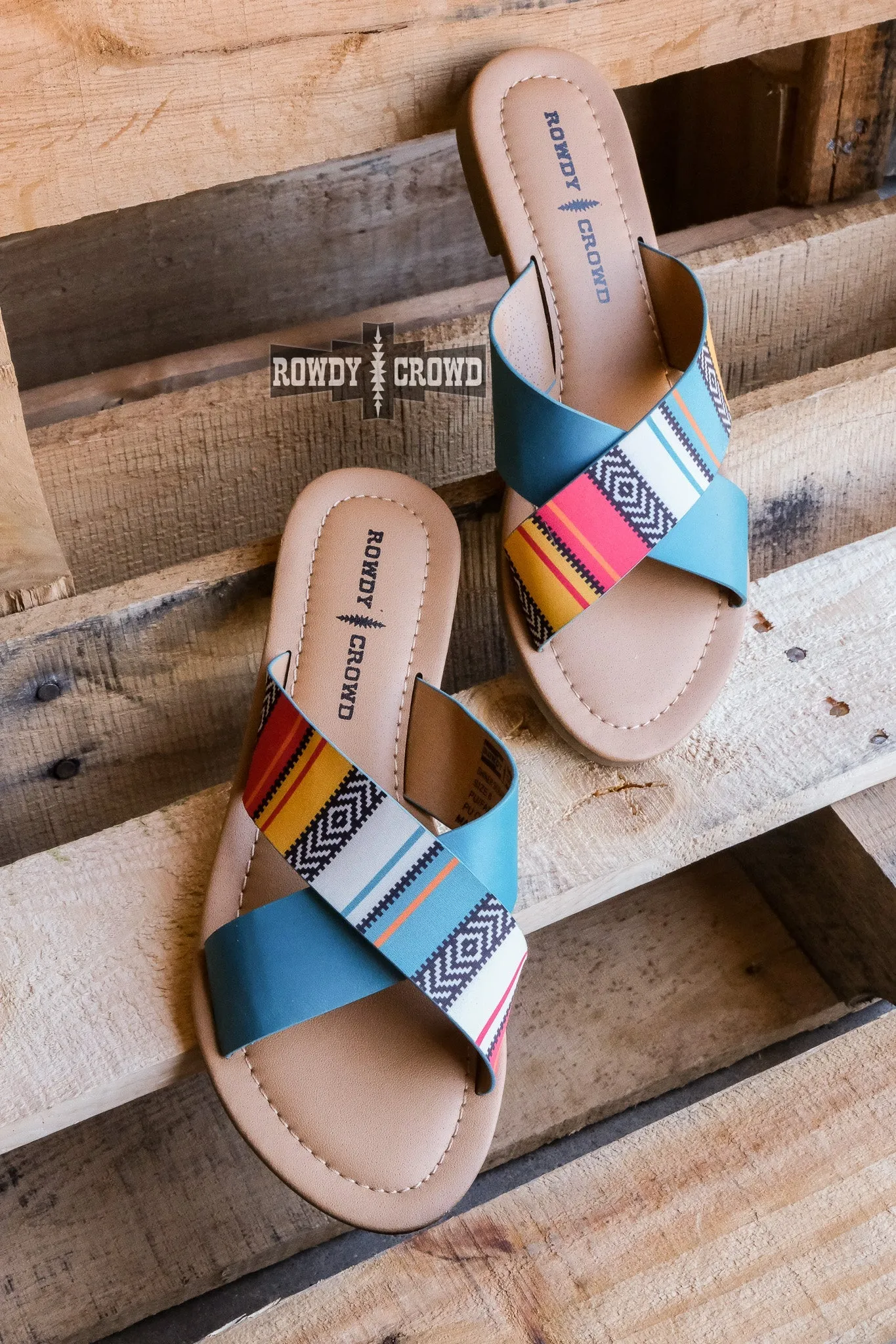 Shiner Serape Sandals