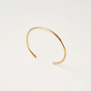 Sidra Thin Hammered Cuff