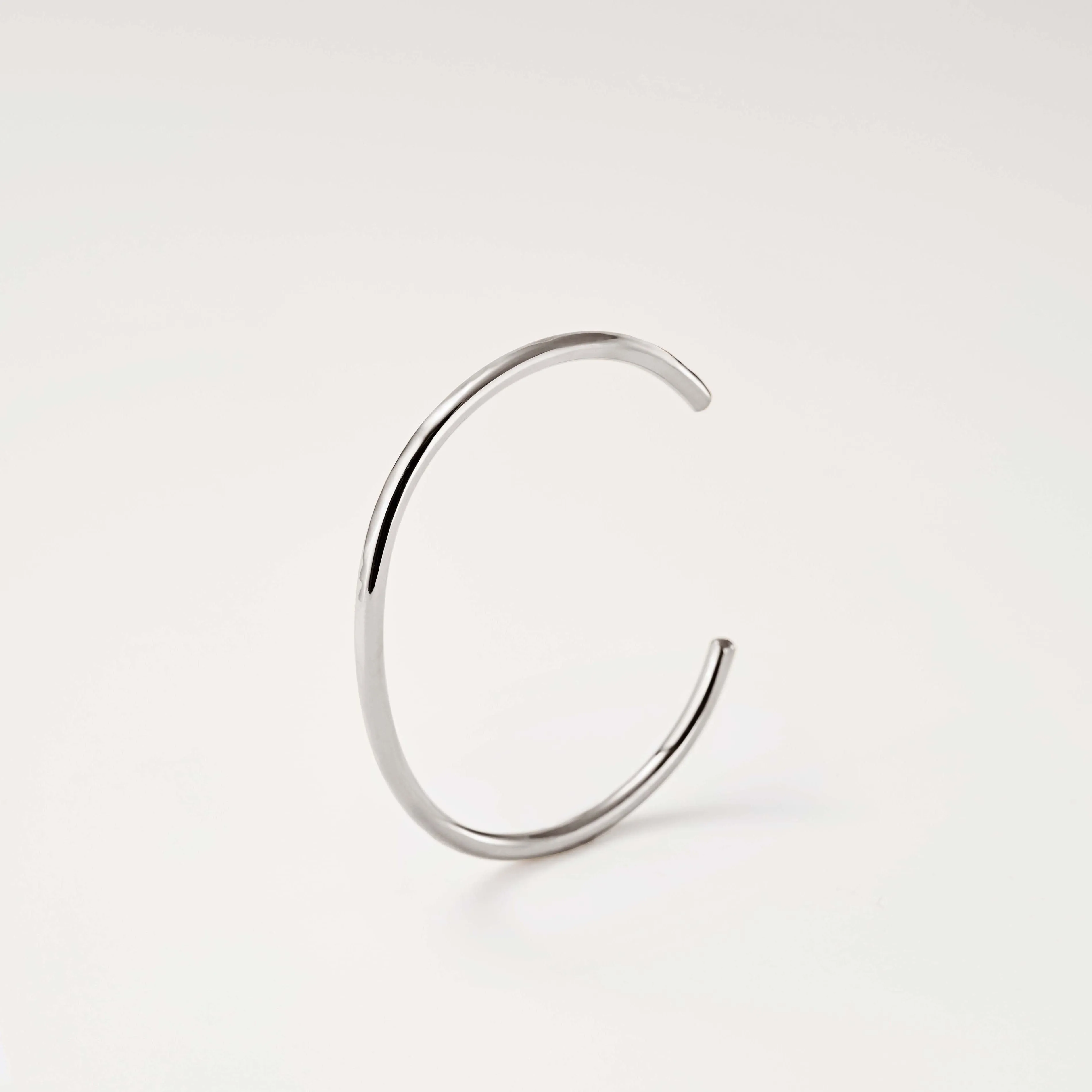 Sidra Thin Hammered Cuff