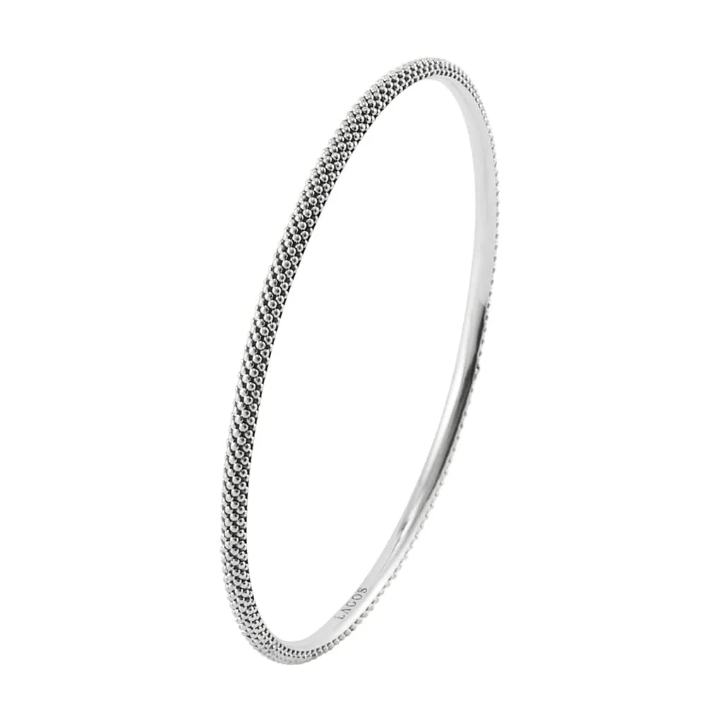 Signature Caviar Beaded Bangle