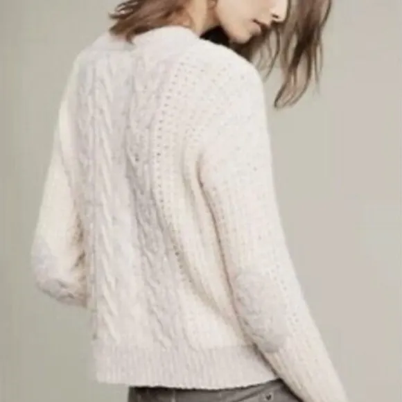 Sleeping on Snow for Anthropologie | Women’s cream/grey alpaca blend sweater, S