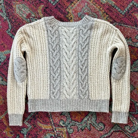Sleeping on Snow for Anthropologie | Women’s cream/grey alpaca blend sweater, S