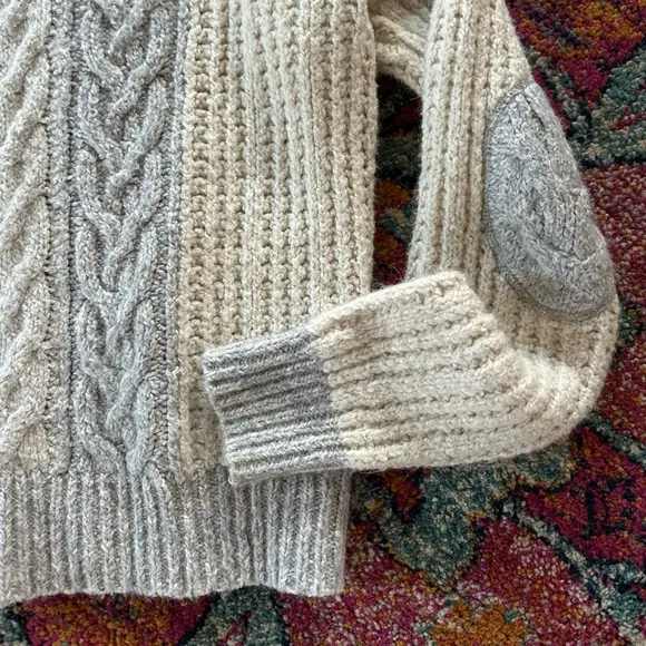 Sleeping on Snow for Anthropologie | Women’s cream/grey alpaca blend sweater, S