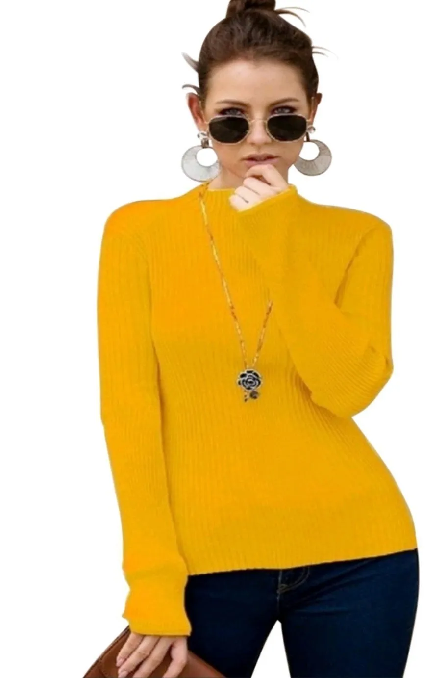 Slim Me Sweater By SAM D'MONES