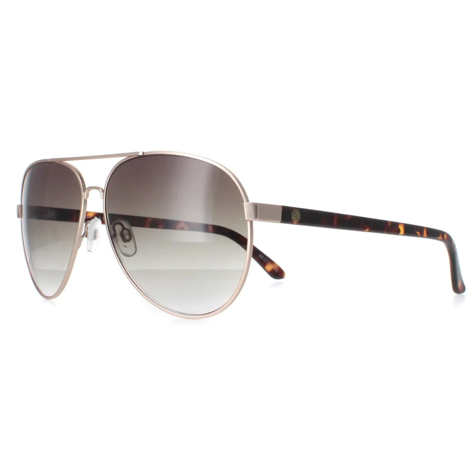 Smarty Sunglasses X1121 B Matte Gold Demi Tortoise Brown Brown