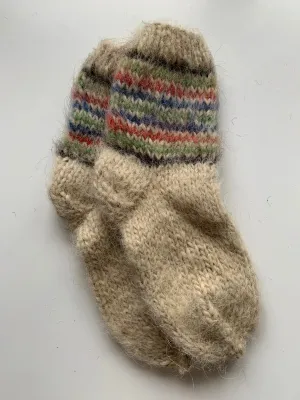 Socks Wool Organic Knitted