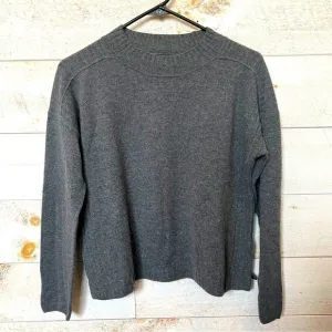 SPLENDID Women’s Dark Gray Wool Cashmere Blend Crewneck Sweater Size XS NEW