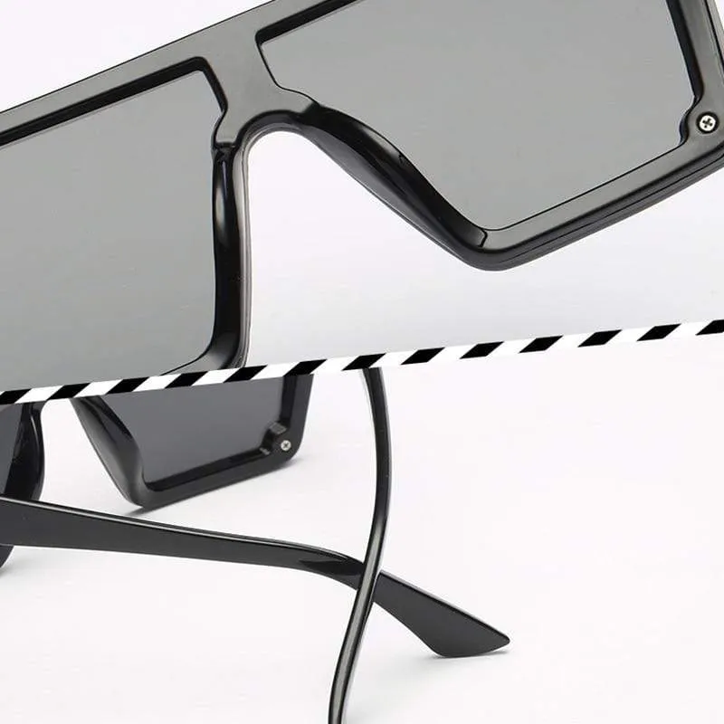 Square Oversized Sunglasses Women Gradient Glasses Women Luxury Brand Designer Outdoor Ladies UV400 Eyeglasses