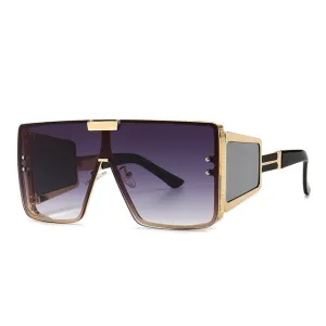 Square Oversized Vintage Glasses
