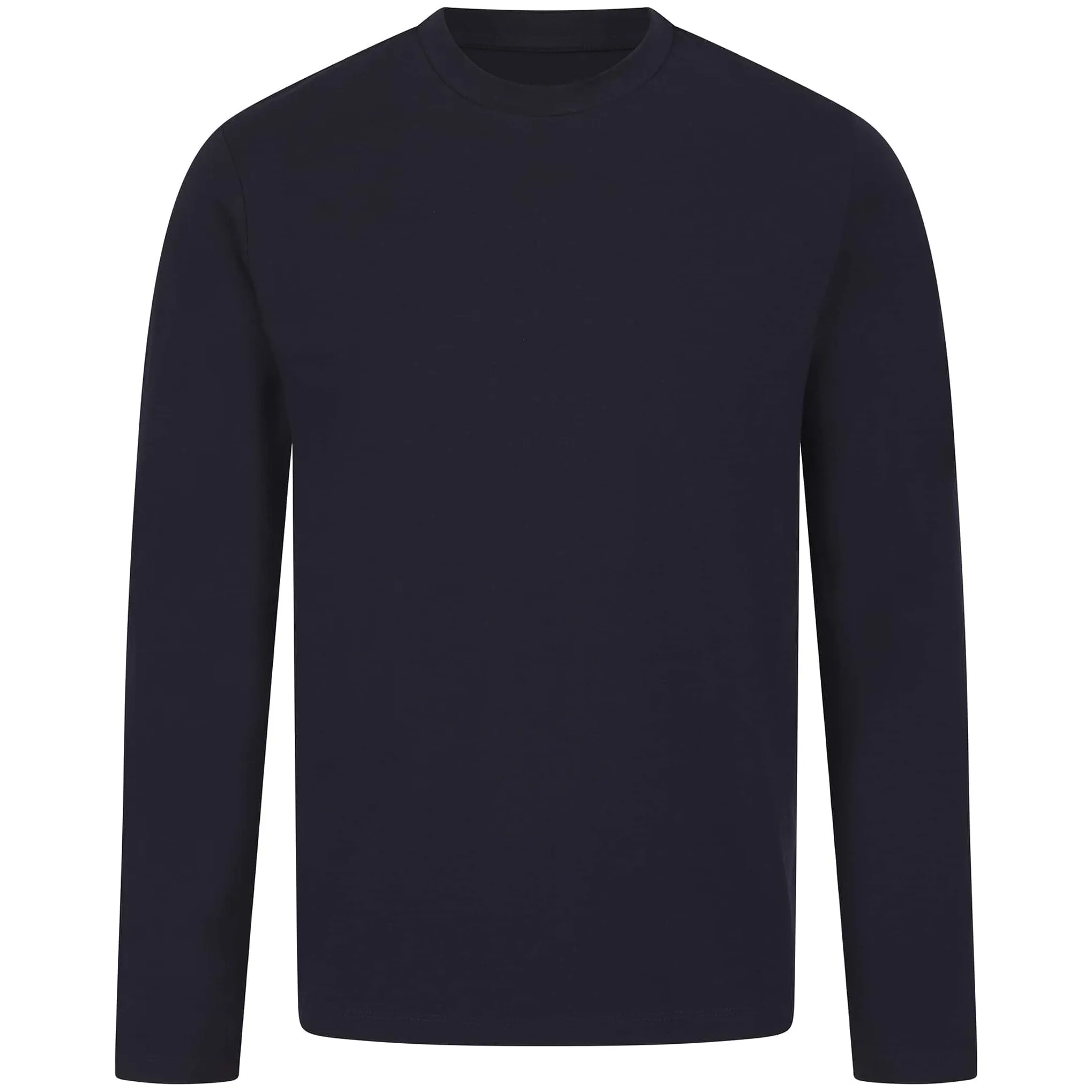 SSEINSE ESSENTIAL LONG SLEEVE FITTED T-SHIRT