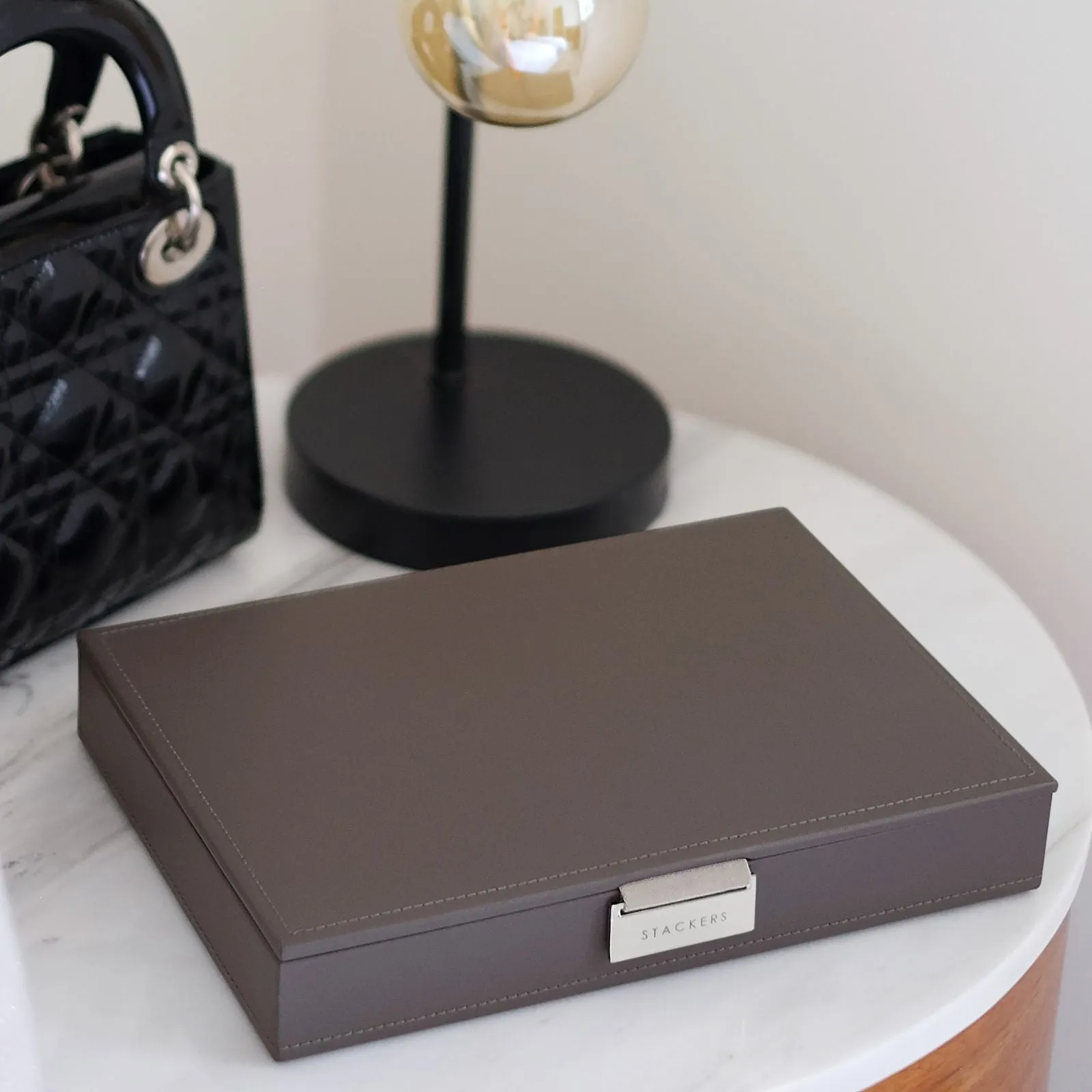 Stackers Classic Jewellery Box (Lid) - Mink