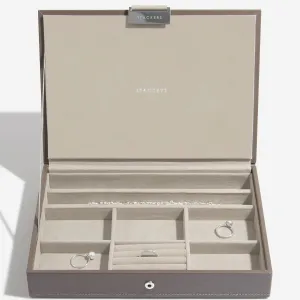 Stackers Classic Jewellery Box (Lid) - Mink
