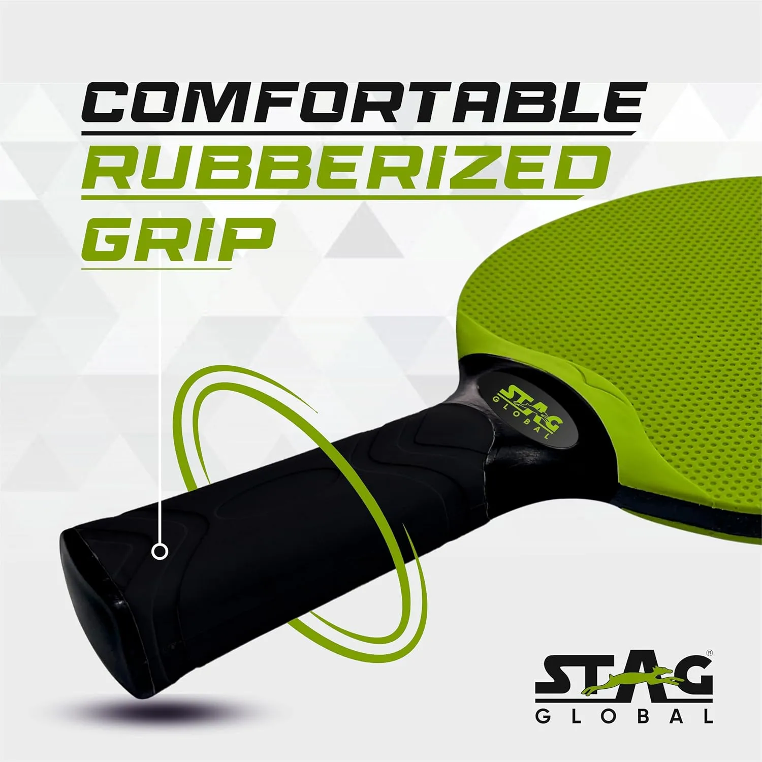 Stag Global Dura Blade Table Tennis Playset (2025 Model) (2 Racquets & 3 Balls)